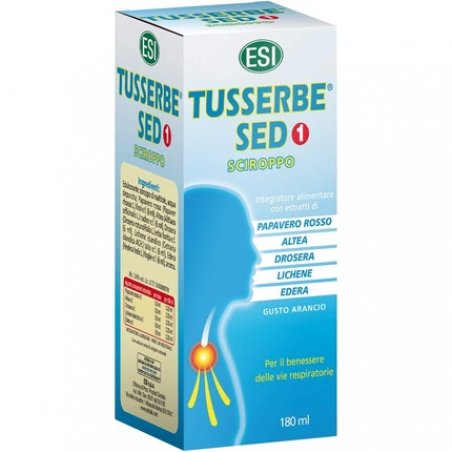 ESI Tusserbe Sedative Cough Syrup with Plant Extracts 180ml