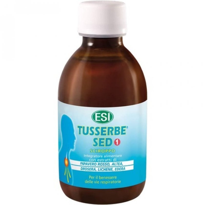 ESI Tusserbe Sedative Cough Syrup with Plant Extracts 180ml