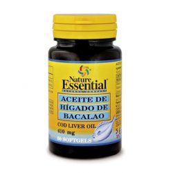 Nature Ess Aceite De Higado De Bacalao 410 Mg 50 Perlas
