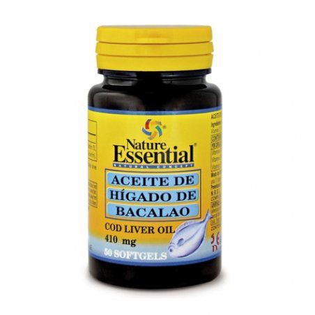 Nature Ess Aceite De Higado De Bacalao 410 Mg 50 Perlas