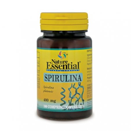 Nature Ess Espirulina 400 Mg 100 Tabletas
