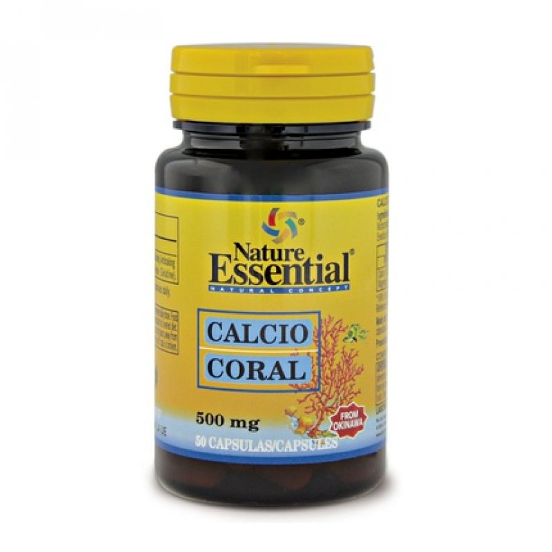 Nature Ess Calcio Coral 500 Mg 50 Caps