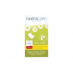 Natracare Curved Panty Liners 60 Biodegradable Cotton Liners