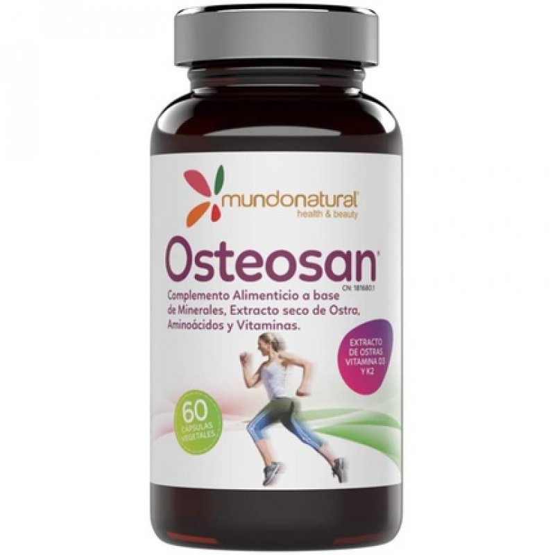 Nutricosmetics - Mundo Natu Osteosan 60 Caps