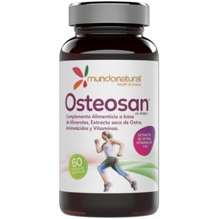 Nutricosmetics - Mundo Natu Osteosan 60 Caps