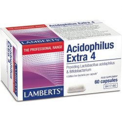 Nutricosmetics Lamberts Acidophilus Extra 4 60 Capsules