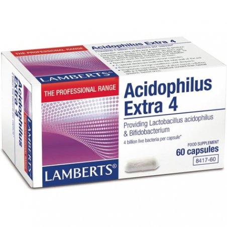 Nutricosmetics Lamberts Acidophilus Extra 4 60 Capsules