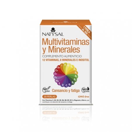 Natysal Multivitaminico Mineral 30 Caps