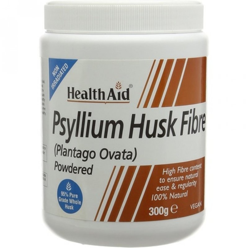 Psyllium Husk Fiber Flea Seeds 300g Powder Ha Vegan