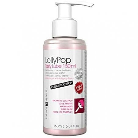 Lollypop Tasty Cherry Flavored Lube Gel 150ml