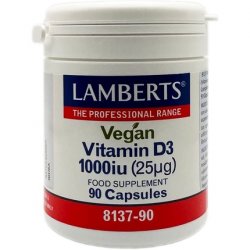 Vegan Vitamin D3 1000IU