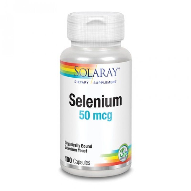 Solaray Selenium 50 Mcg 100 Cap