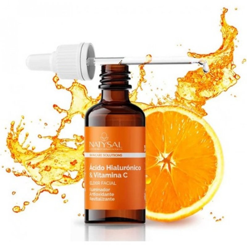 Nutricosmetics Natysal Hyaluronic Acid and Vitamin C Facial Elixir