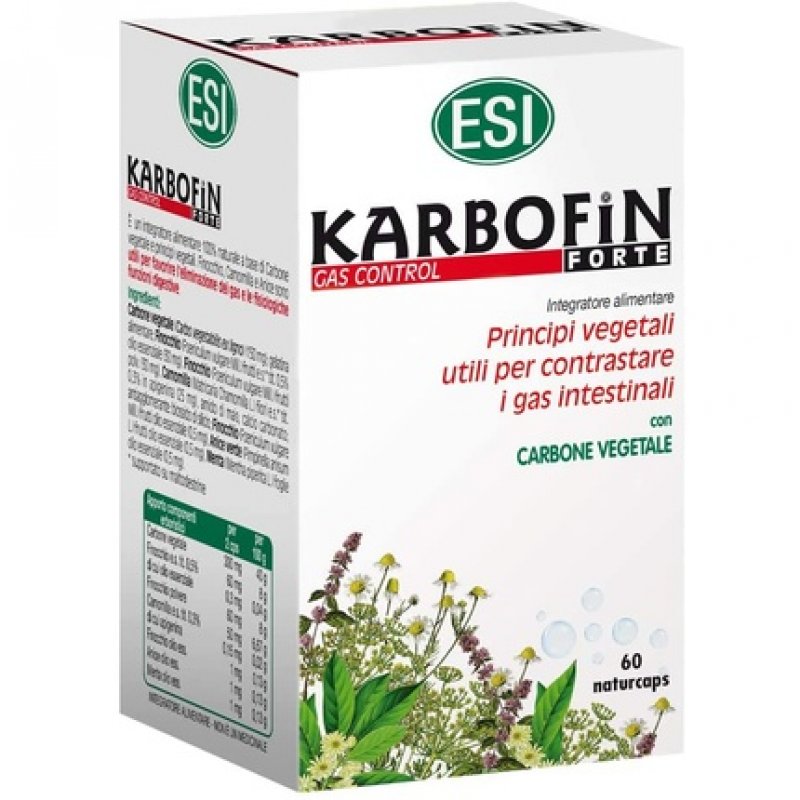 ESI Karbofin Forte Dietary Supplement 60 Capsules