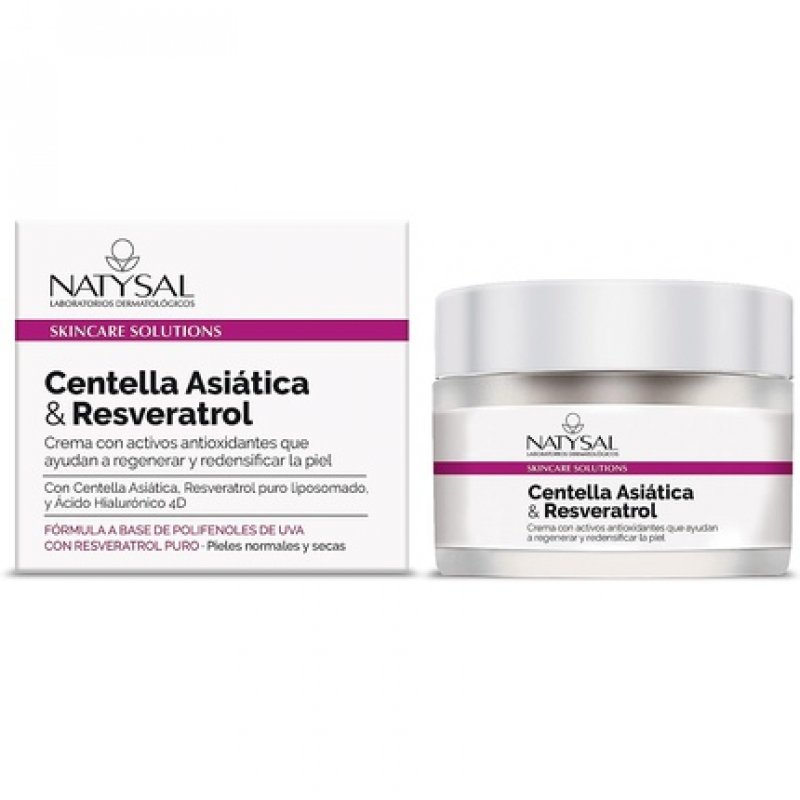 Natysal Natural Resveratrol and Hyaluronic Acid Cream 50ml