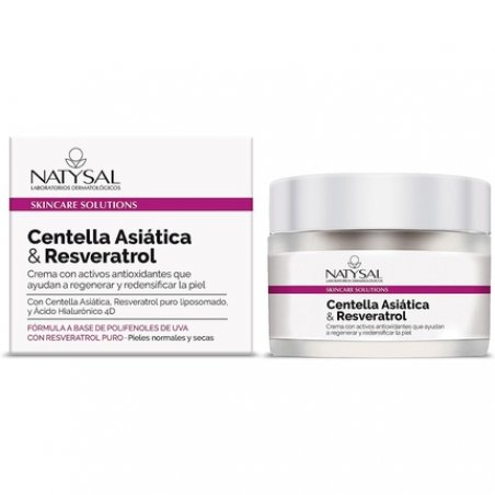 Natysal Natural Resveratrol and Hyaluronic Acid Cream 50ml