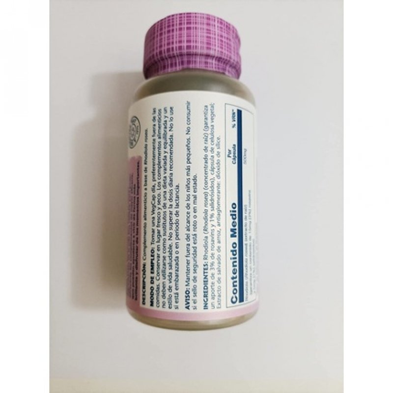 Solaray Super Rhodiola Root Extract 500mg VCapsules 60 Count