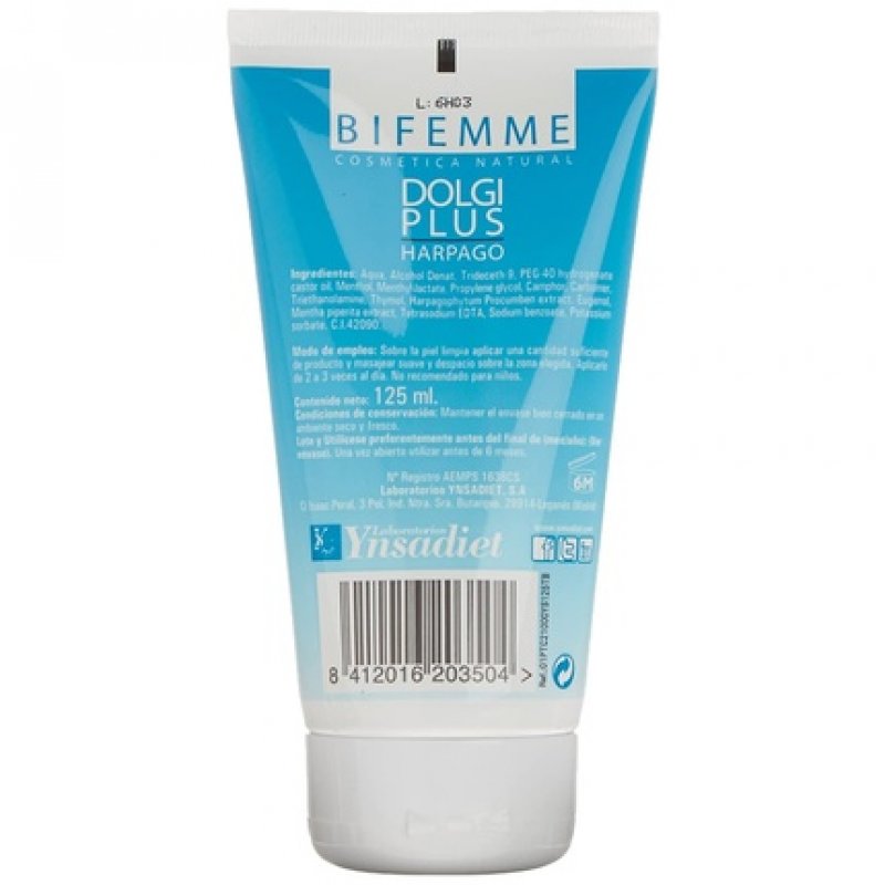 Bifemme Dolgi Plus with HARPAGOFITO 125ml