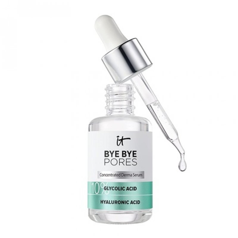 IT Cosmetics Bye Bye Pores 10% Glycolic Acid Serum with Hyaluronic Acid 1 fl oz