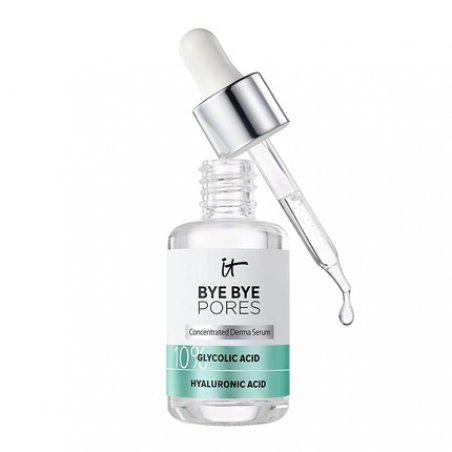 IT Cosmetics Bye Bye Pores 10% Glycolic Acid Serum with Hyaluronic Acid 1 fl oz