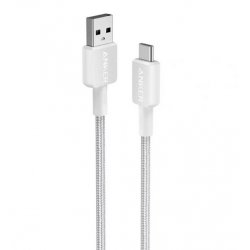 Anker A81H5G21 USB cable 0.9 m USB A USB C White