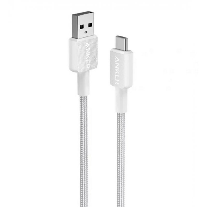 CABLE ANKER 322 USB-A A USB-C 0,9M BLANCO
