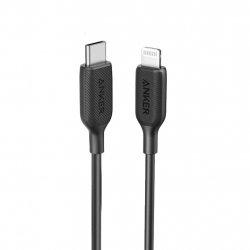 Anker A81B6G11 lightning cable 1.8 m Black