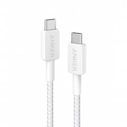 CABLE ANKER 322 USB-C A USB-C 0,9M 60W BLANCO
