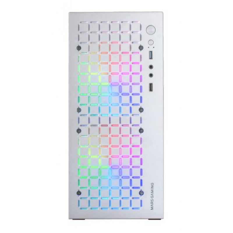 Mars Gaming MC-COREW Mini Tower Blanc