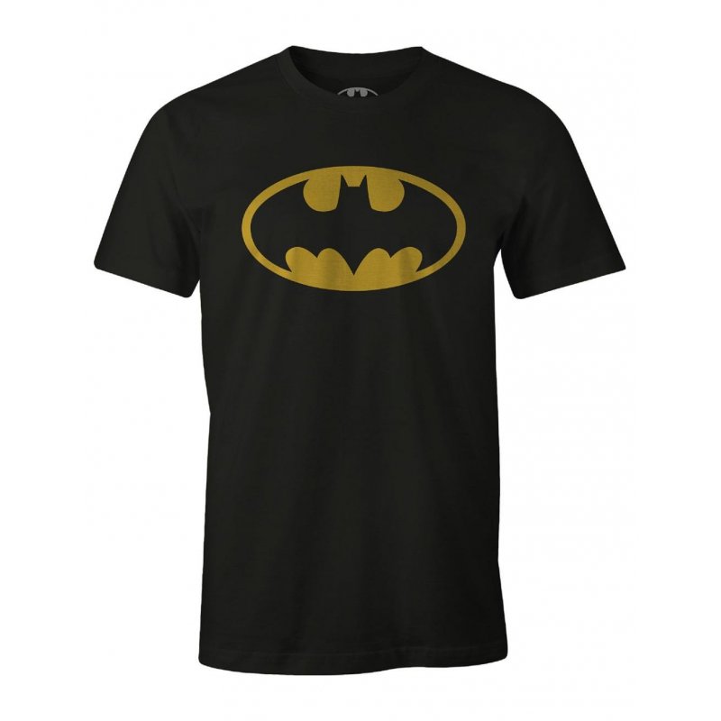 DC Comics - Batman Classic Logo Black T-Shirt - S