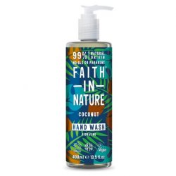 Faith in Nature Natural Coconut Liquid Soap Moisturizing Vegan & Cruelty-Free 400ml