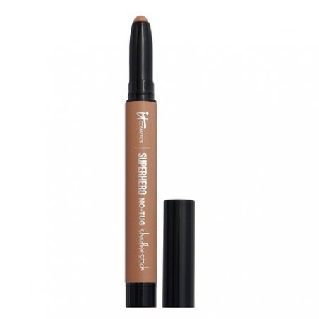 IT Cosmetics Superhero No-Tug Waterproof Eyeshadow Stick Tough Tan 0.05oz - Matte Medium Tan