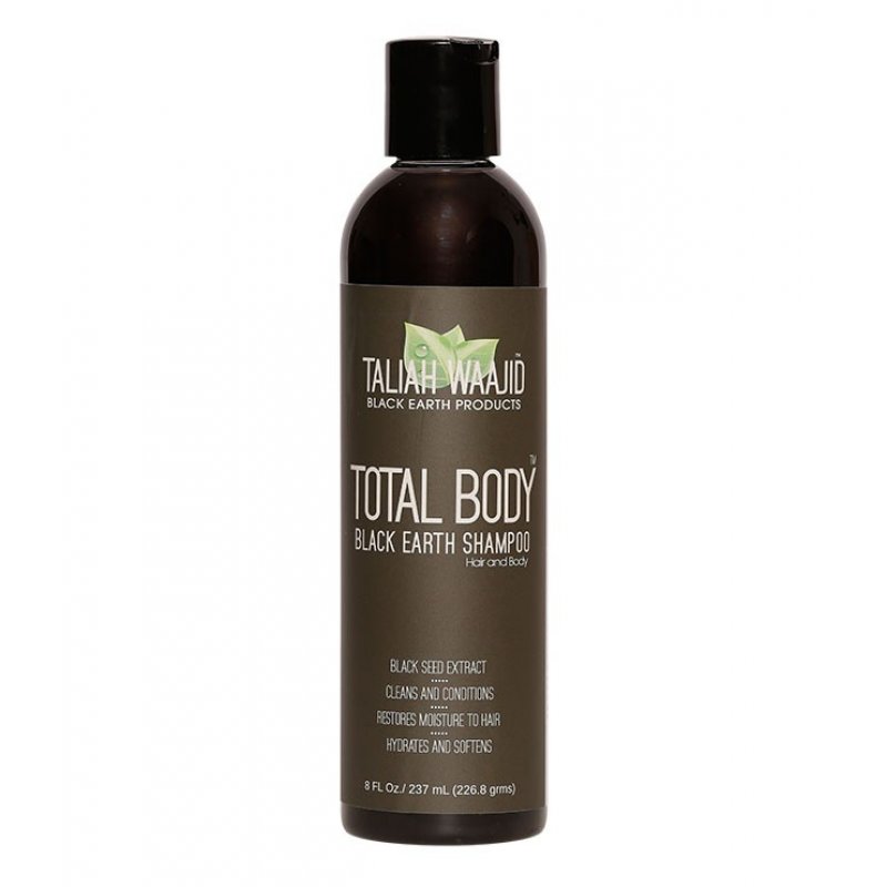 Taliah Waajid Total Body Black Earth Shampoo, 237ml