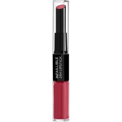 L'Oreal Paris Infallible Longwear 2 Step Lipstick 804 Metro Proof Rose 1 Count