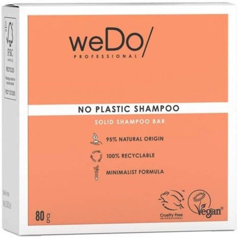 weDo/Professional No Plastic Solid Shampoo Hair Soap 80g