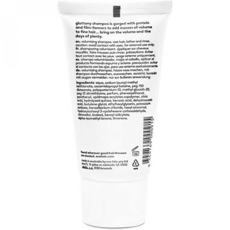 evo Gluttony Volumising Shampoo for All Hair Types 30ml