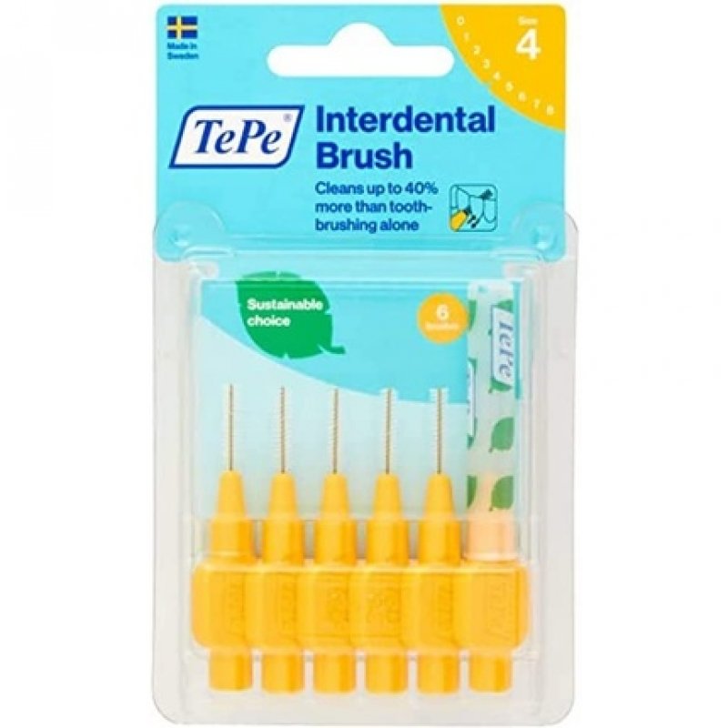 TePe Interdental Brush Yellow 0.7mm