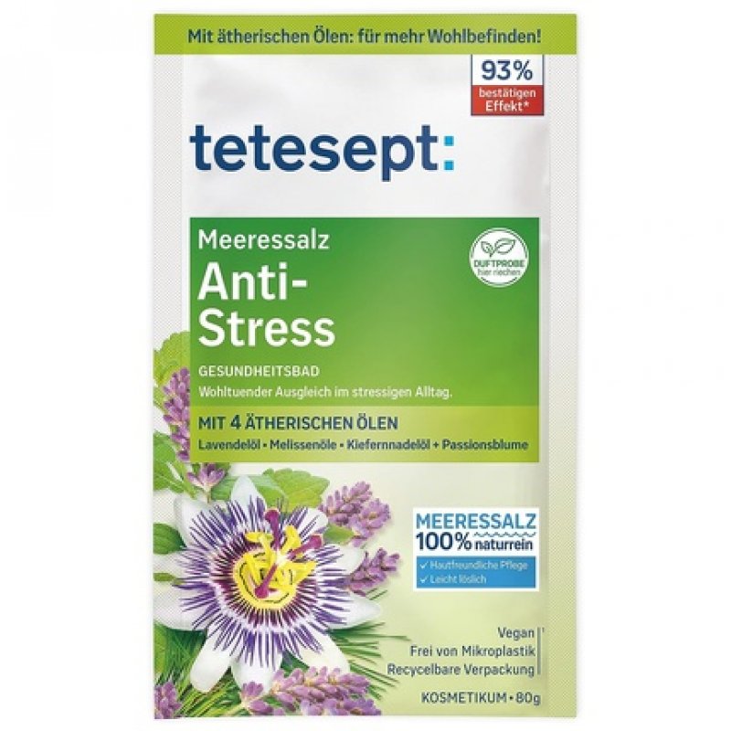 Tetesept Anti-Stress Sea Salt 80g