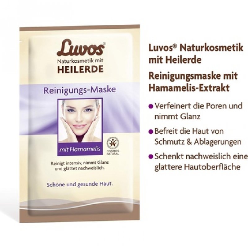 Luvos Cream Mask Cleansing with Instant Effect Deep Cleansing 7.5ml