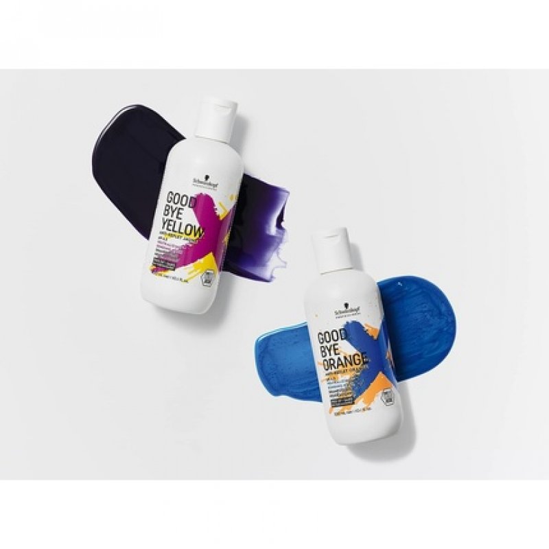 GOODBYE ORANGE Neutralizing Wash Shampoo Color Balancing for Unwanted Orange and Red Undertones 33.8oz