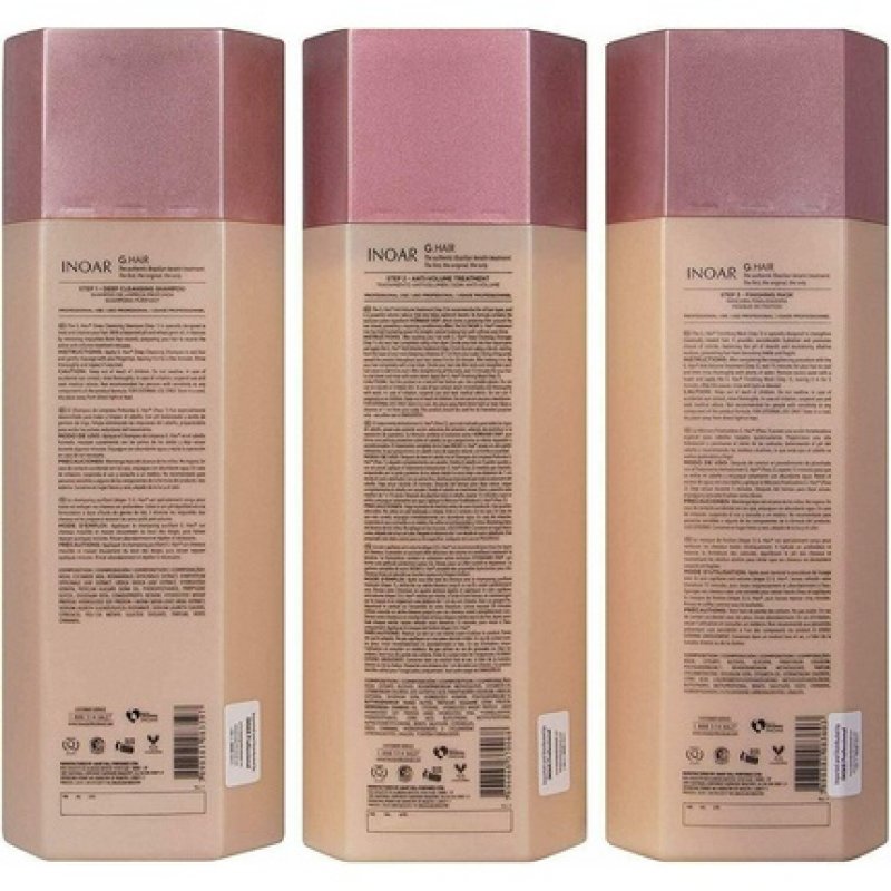 Inoar Professional - G-Hair Keratin Smoothing System - Multiple Sizes