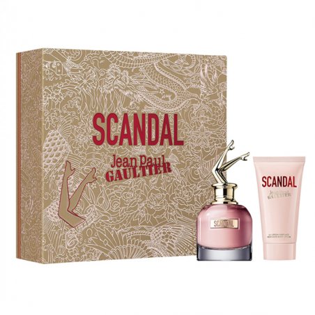Set Jean Paul Gaultier Scandal, Femei, Eau De Parfum 50ml Lotiune Corp 75ml