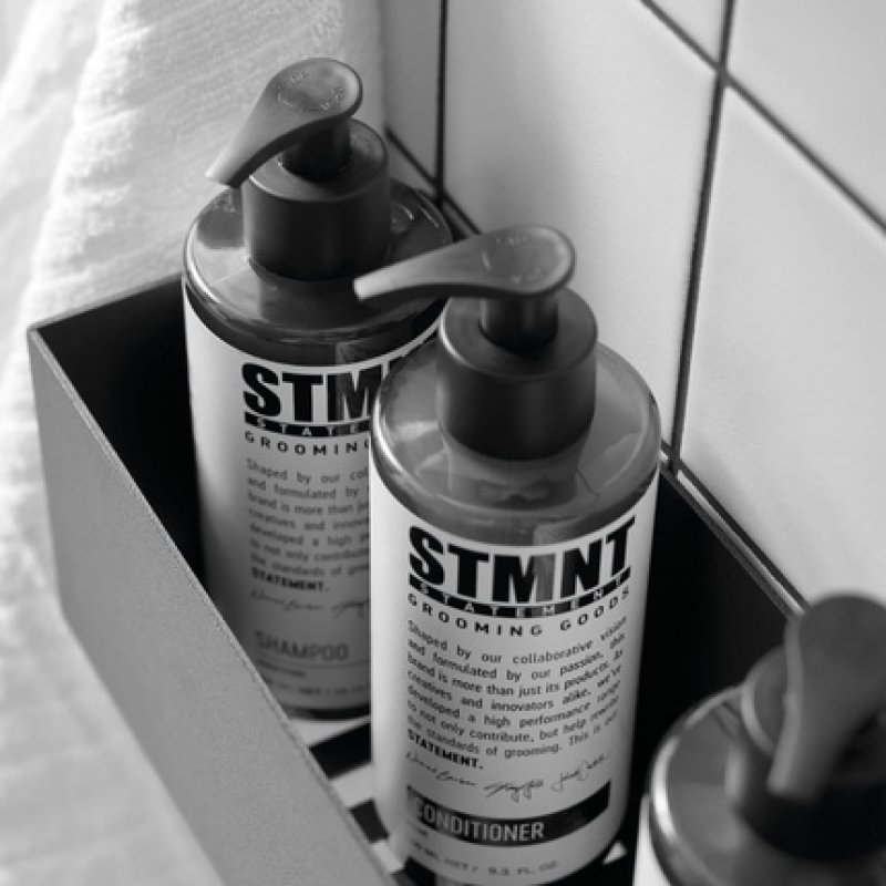 STMNT Grooming Goods Conditioner 275ml with Activated Charcoal and Menthol - All Hair Types