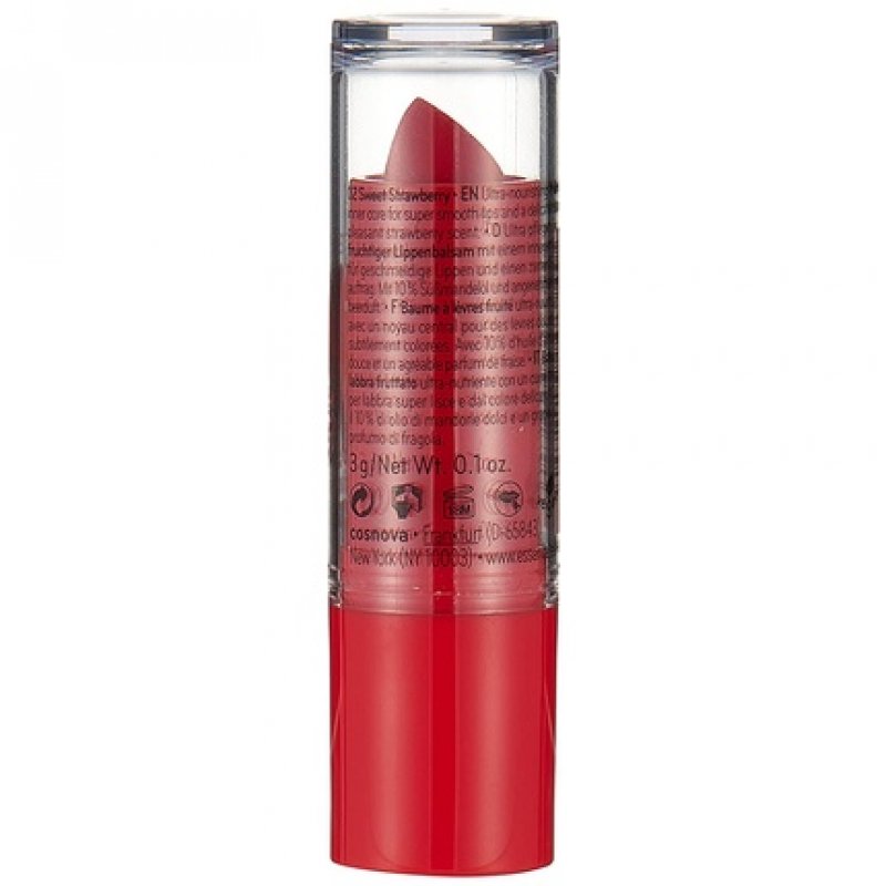 Essence Heart Core Fruity Lip Balm 2 Sweet Strawberry 3g