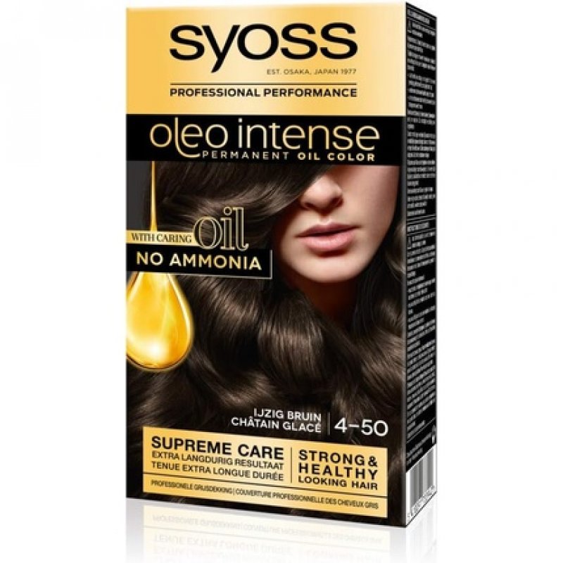 Syoss Color Oleo Intense 4-50 Icy Brown Hair Treatment