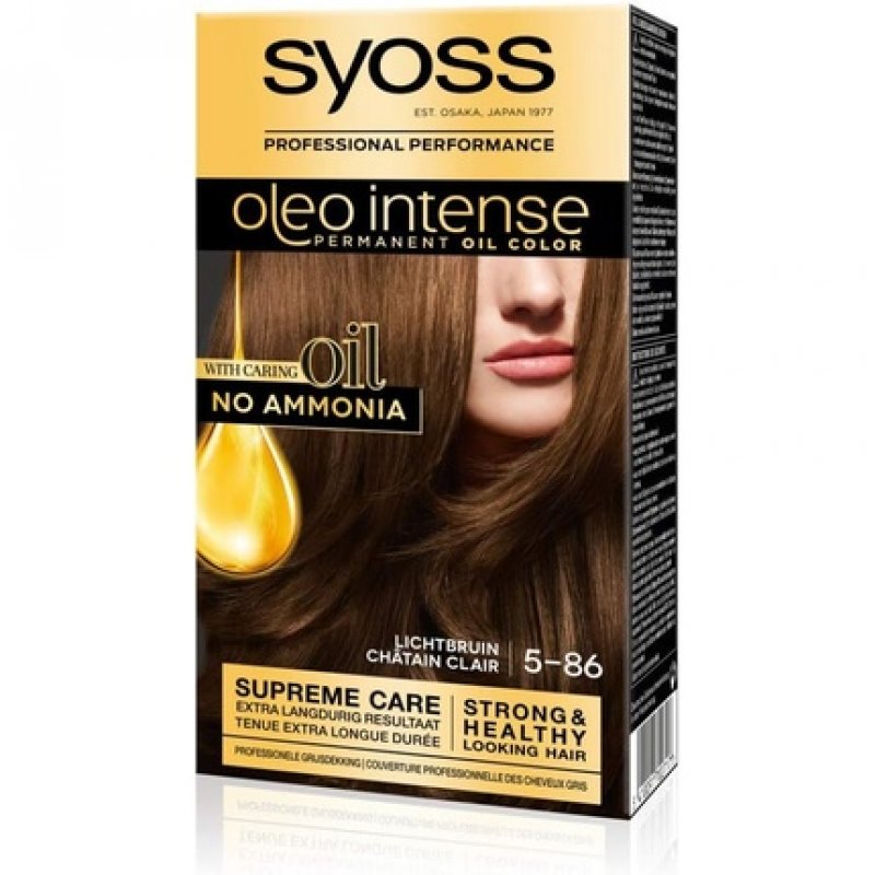 SYOSS Color Oleo Intense 5-86 Light Brown Hair Dye
