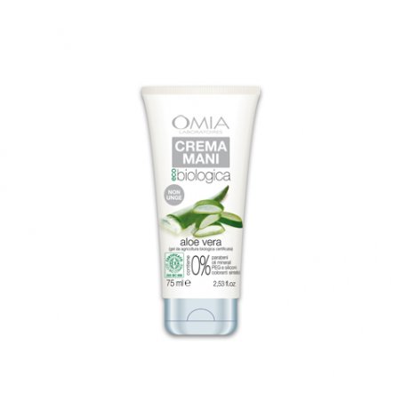 Organic Aloe Vera Hand Cream 75ml
