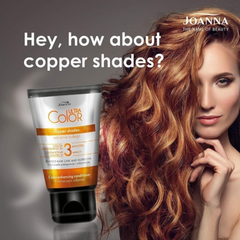 Joanna Ultra Color Conditioner for Red and Copper Natural & Colored Hair 100ml
