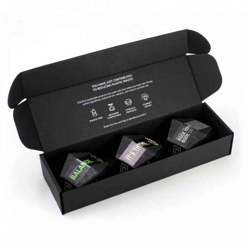 SOLIDU Thyme To Balance Savon en pain 190 g 3 pièce(s)