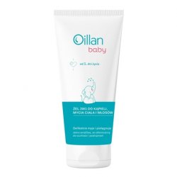 Oillan Baby 3in1 Shower Gel, Body and Hair Wash 200ml